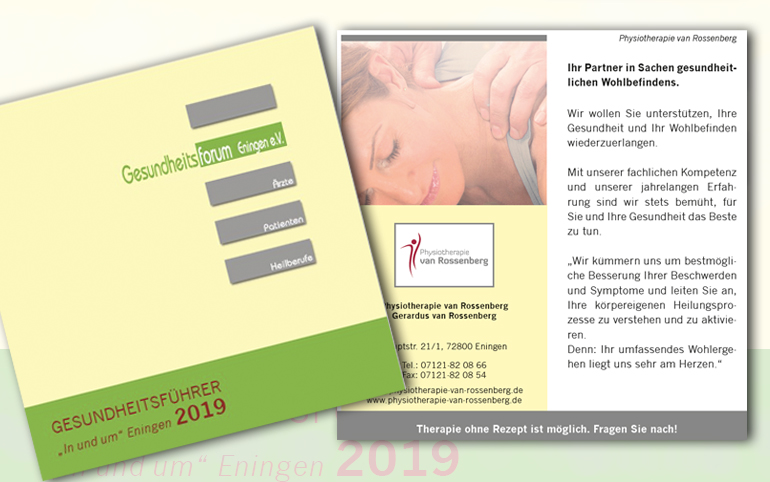 Neue Gesundheitsbroschüre Eningen