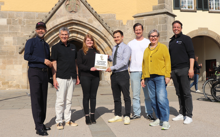 Freude- Auszeichnung Unternehmer des Jahres in der Region Reutlingen 2025